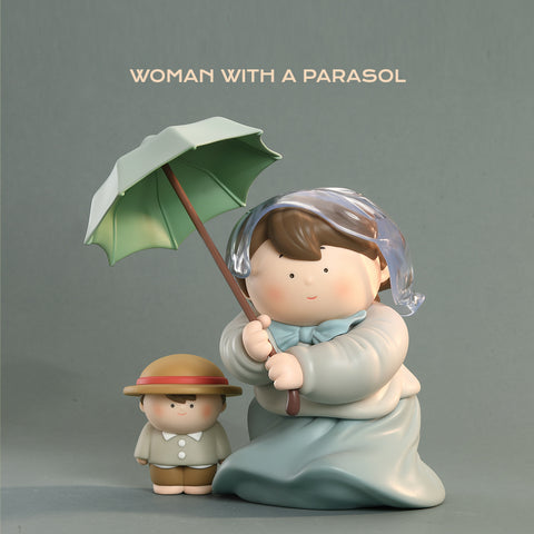 Woman with a Parasol Art Toy