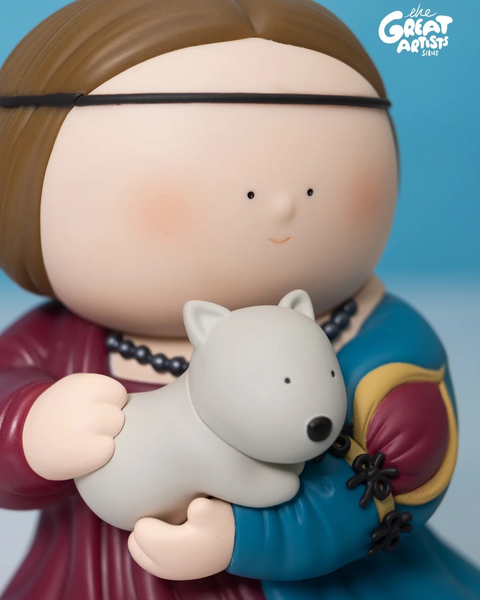 Lady with an Ermine Art Toy