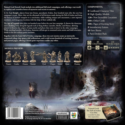 Awaken Realms Tainted Grail: Age of Legends & Last Knight (Stretch Goals)