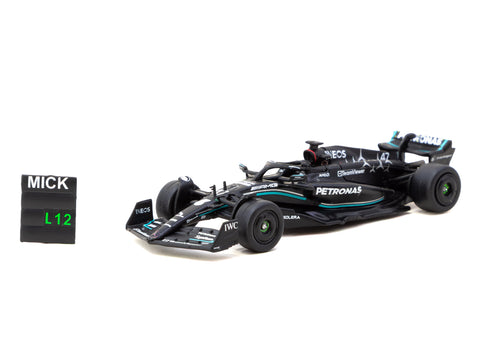 1/64 Mercedes-AMG F1 W14 E Performance Spanish Grand Prix Tyre Testing 2023 #47 Mick Schumacher