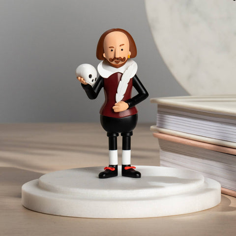 William Shakespeare Literary Figurine – Book Lover Gift
