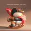 Napoleon Crossing the Alps Art Toy