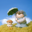 Woman with a Parasol Art Toy