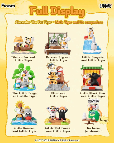 Alexander The Fat Tiger Little Tiger and His Companions - Blind Box