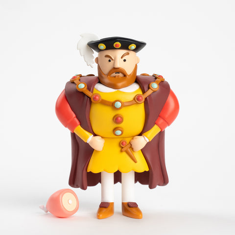 Henry Viii Collectible Figurine – Tudor Era Art Toy