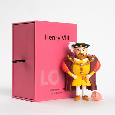 Henry Viii Collectible Figurine – Tudor Era Art Toy