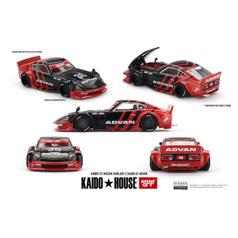 1/64 Nissan Fairlady Z Kaido GT ADVAN - Kaido House