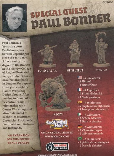 Special Guest: Paul Bonner - Zombicide: Black Plague - CMON
