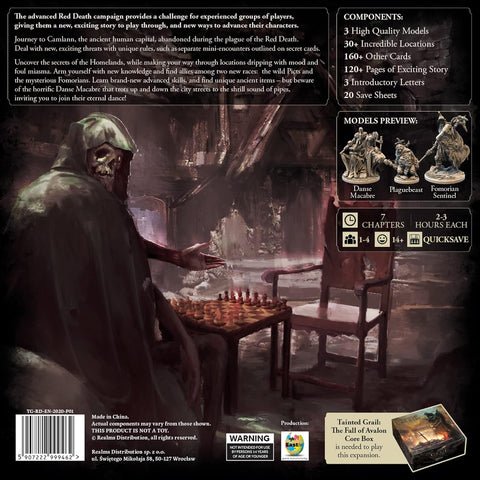 Awaken Realms Tainted Grail - The Fall of Avalon (Expansion): Red Death