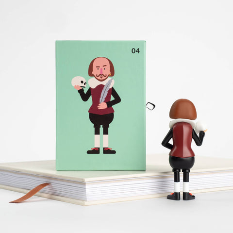 William Shakespeare Literary Figurine – Book Lover Gift